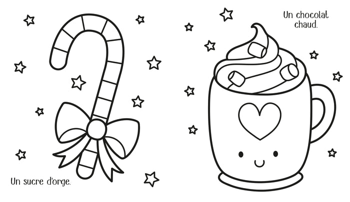 Vive Noël ! - Mon grand livre de coloriage - Dès 3 ans