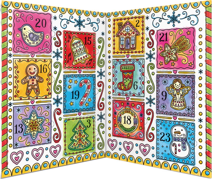 La peinture magique - Calendrier de l'avent - Dès 5 ans