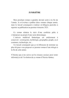 A l'aube de ma troisième vie !