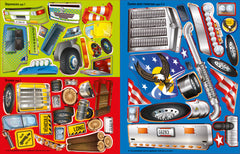 Construis tes camions avec des autocollants