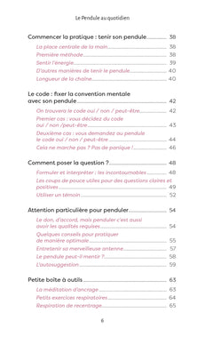 Le Pendule au quotidien