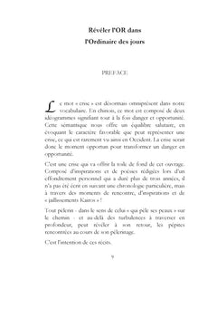 Révéler l'or dans l'ordinaire des jours