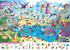 MON ALBUM CHERCHE ET TROUVE - DINOSAURES