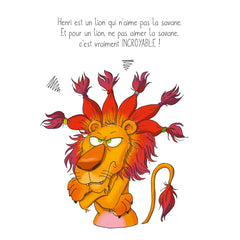 Le lion qui n'aimait pas la savane