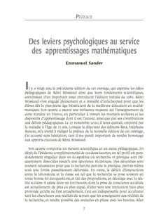 Comment les enfants apprennent à calculer