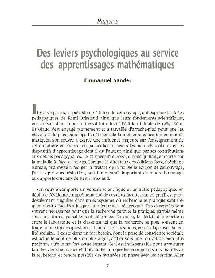 Comment les enfants apprennent à calculer