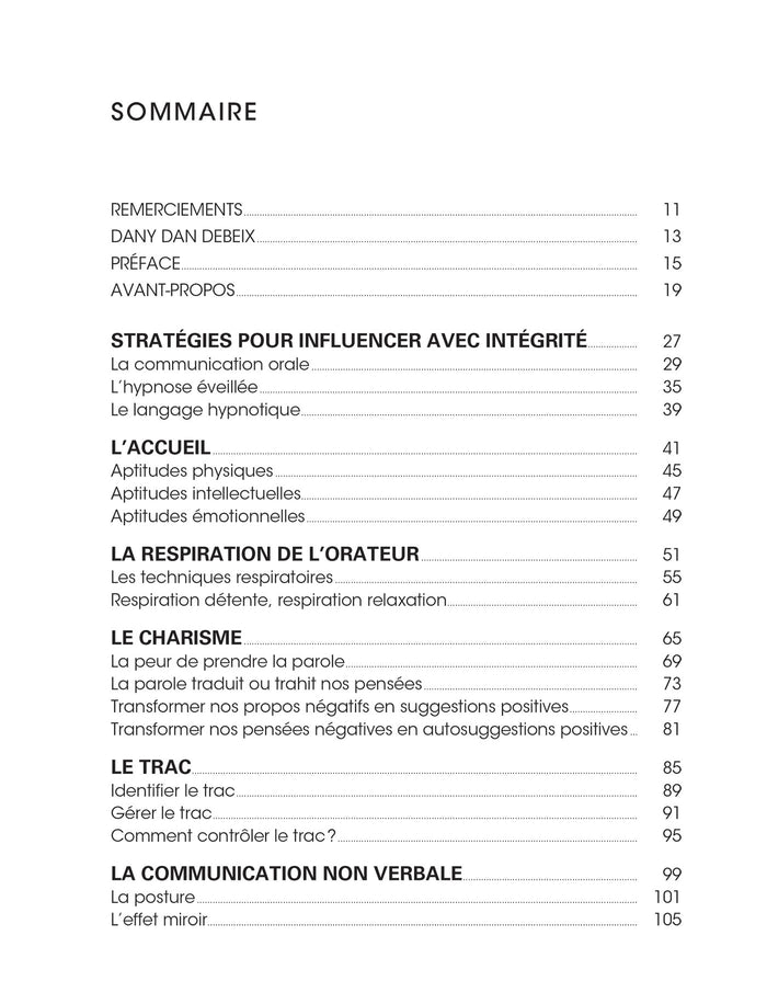 Techniques secrètes de l'hypnose pour mieux communiquer