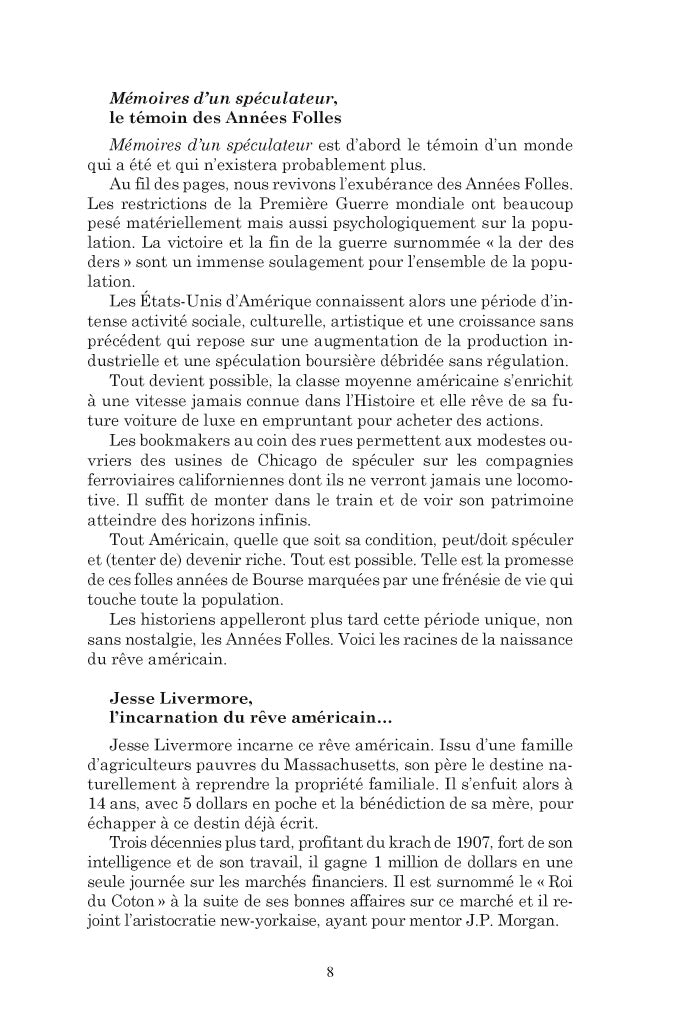 Mémoires d'un spéculateur