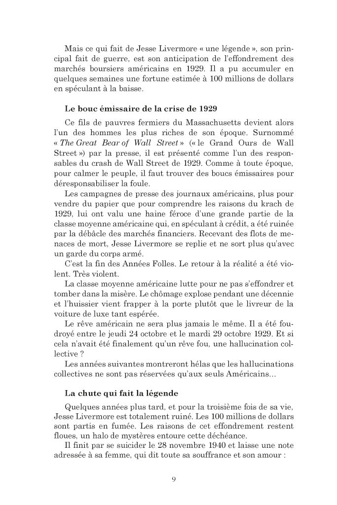 Mémoires d'un spéculateur