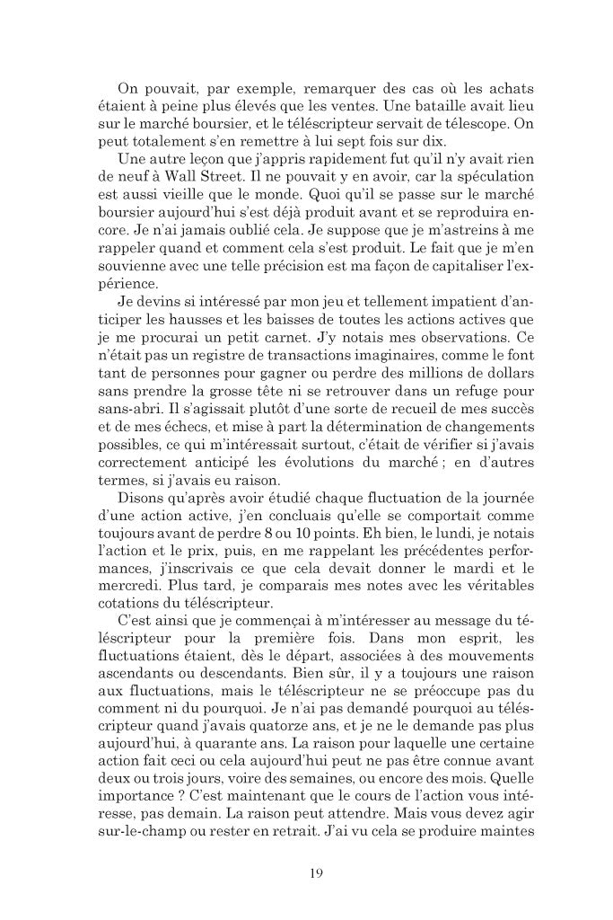 Mémoires d'un spéculateur