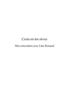Crois en tes rêves