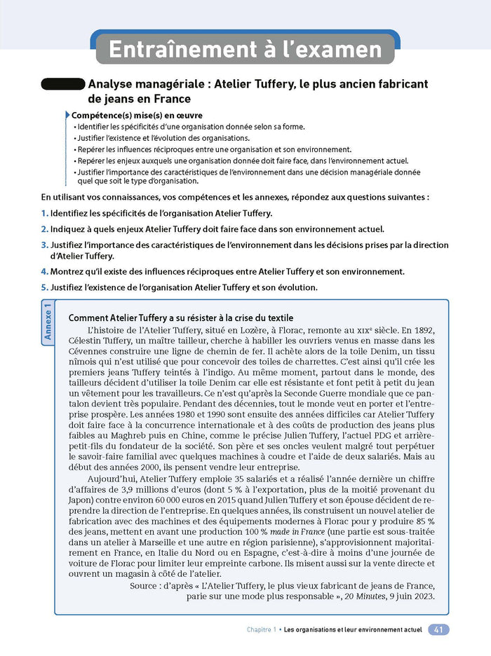 DCG - Epreuve 7 - Manuel et applications Management