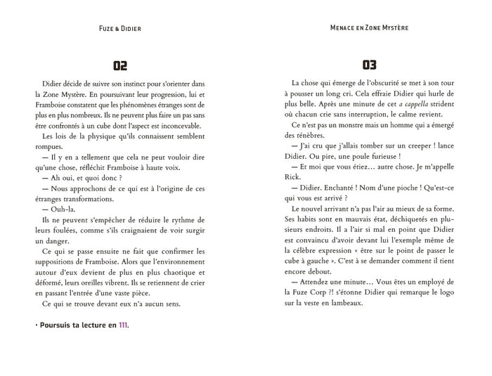 Fuze et Didier - Menace en Zone Mystère