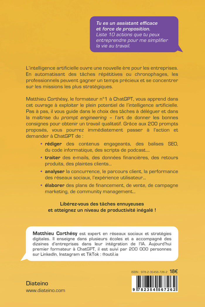 ChatGPT en entreprise - Le guide complet pour maximiser votre productivité