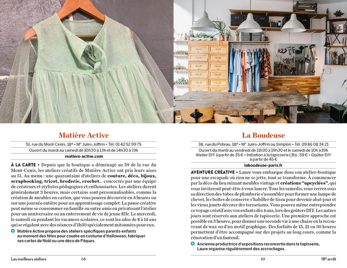 Paris DIY (Do it yourself) - Les meilleures ateliers et fournisseurs pour libérer sa créativité