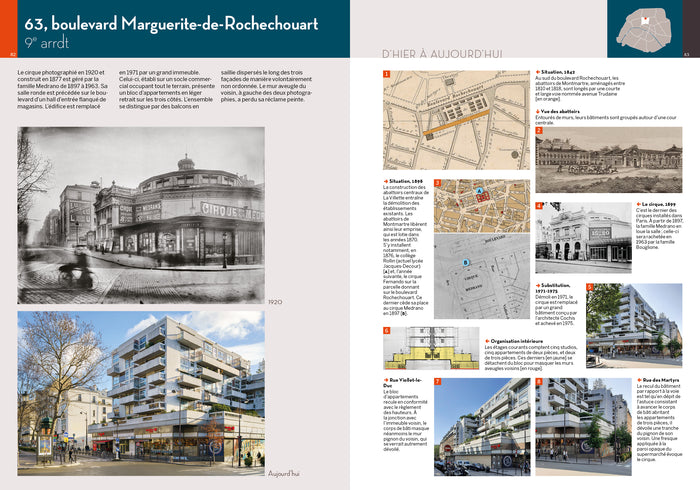 Maisons, immeubles, hôtels particuliers... Paris d'un siècle à l'autre