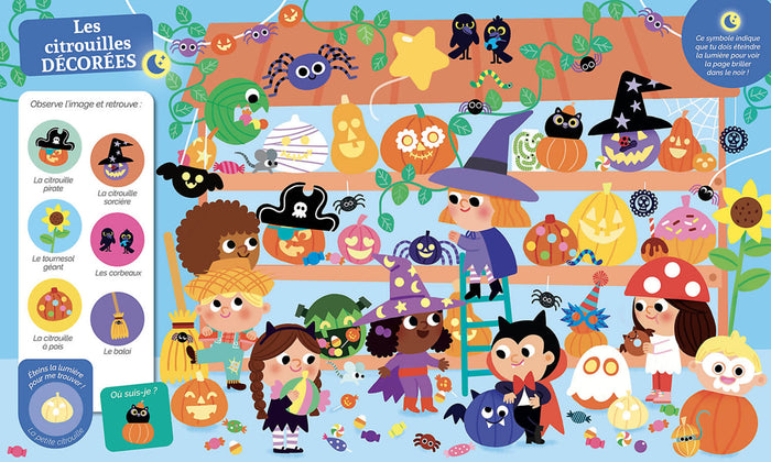 Cherche et trouve des tout-petits - Même pas peur !