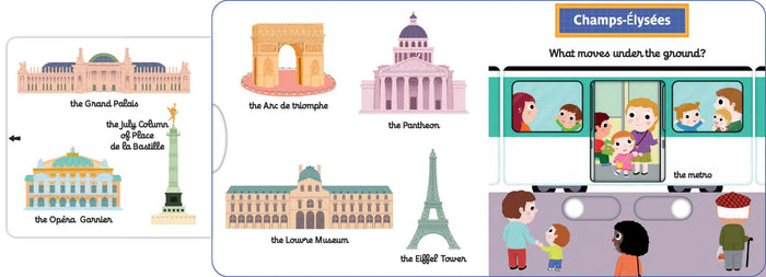 Paris a slide and play book