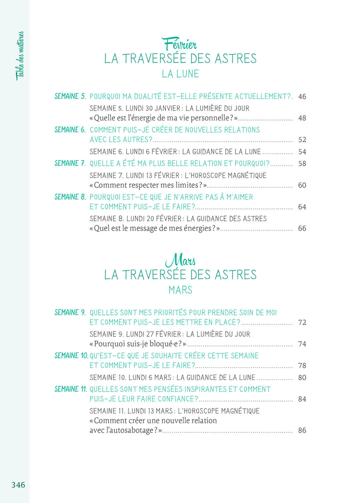 Agenda Astroguidances 2023