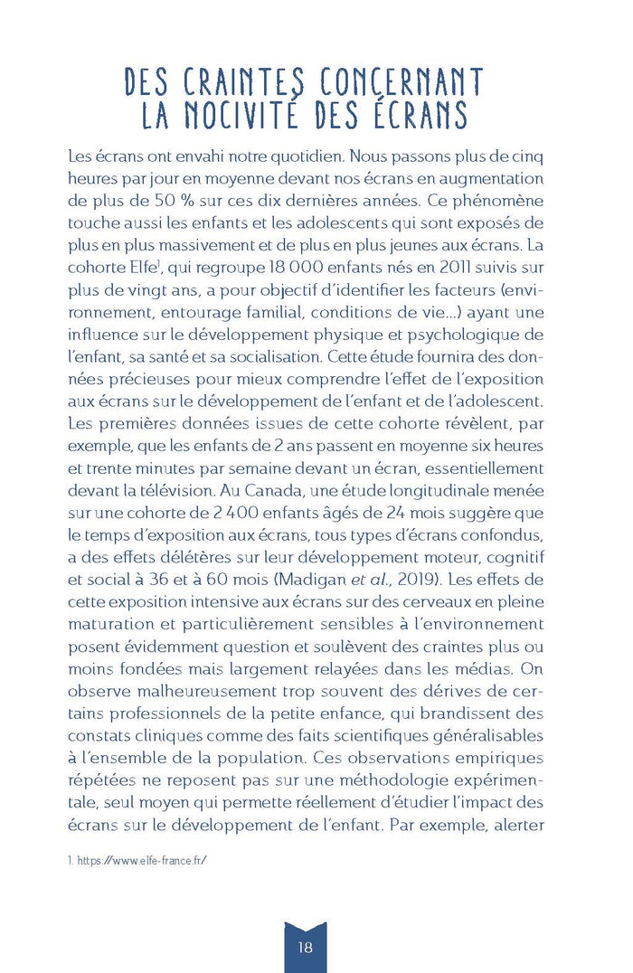 Les enfants et les écrans