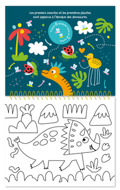 Dinosaures - Mes jolies peintures magiques