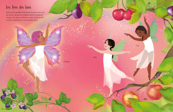 Les fées ballerines et Les fées danseuses - J'habille mes amies