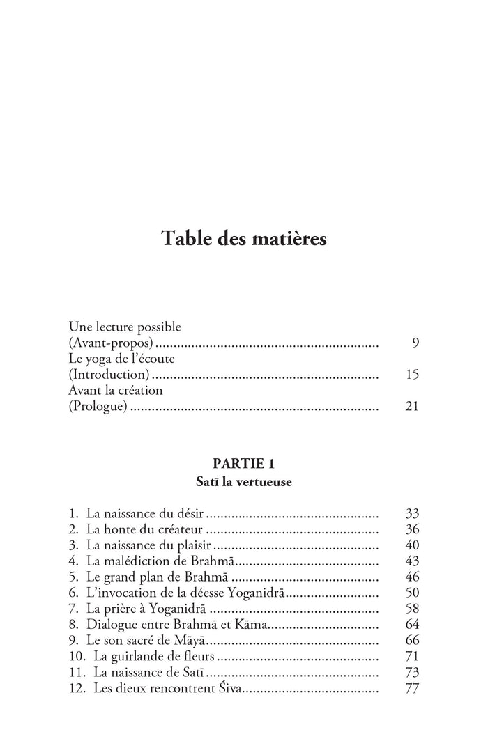 Yoganidrâ - La légende de la Déesse