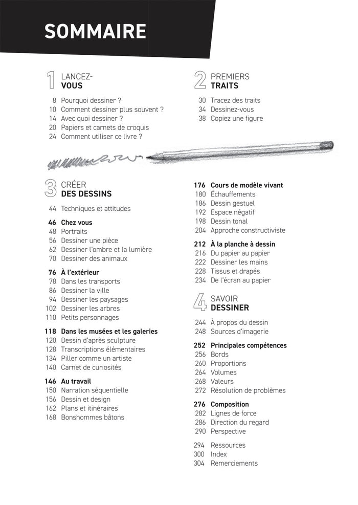 Lancez-vous et dessinez