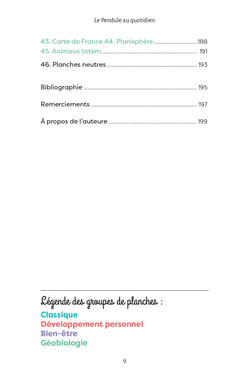 Le Pendule au quotidien