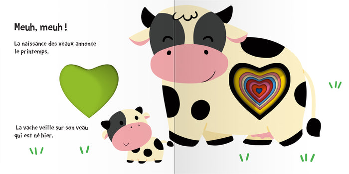 A la ferme - Livre à trous dès 18 mois