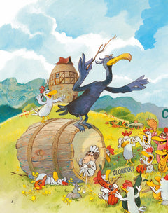 Un p'tit dodo au poulailler