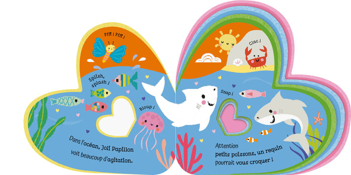 Mes livres feutrine - Joli papillon