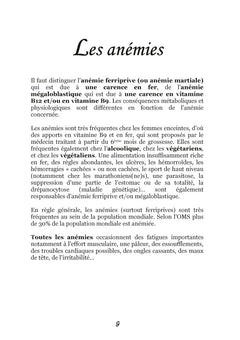 Recettes et menus pour l'anémie