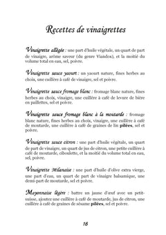 Recettes et menus pour l'anémie