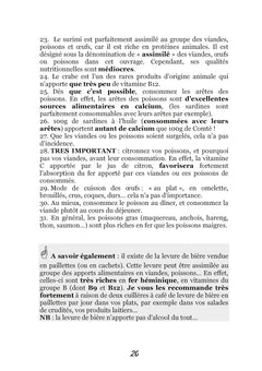 Recettes et menus pour l'anémie