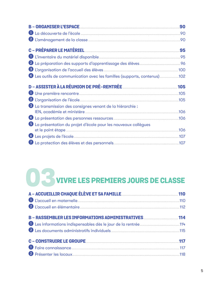 Enseigner au quotidien - Prendre sa première classe en main
