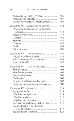 Le livre des esprits