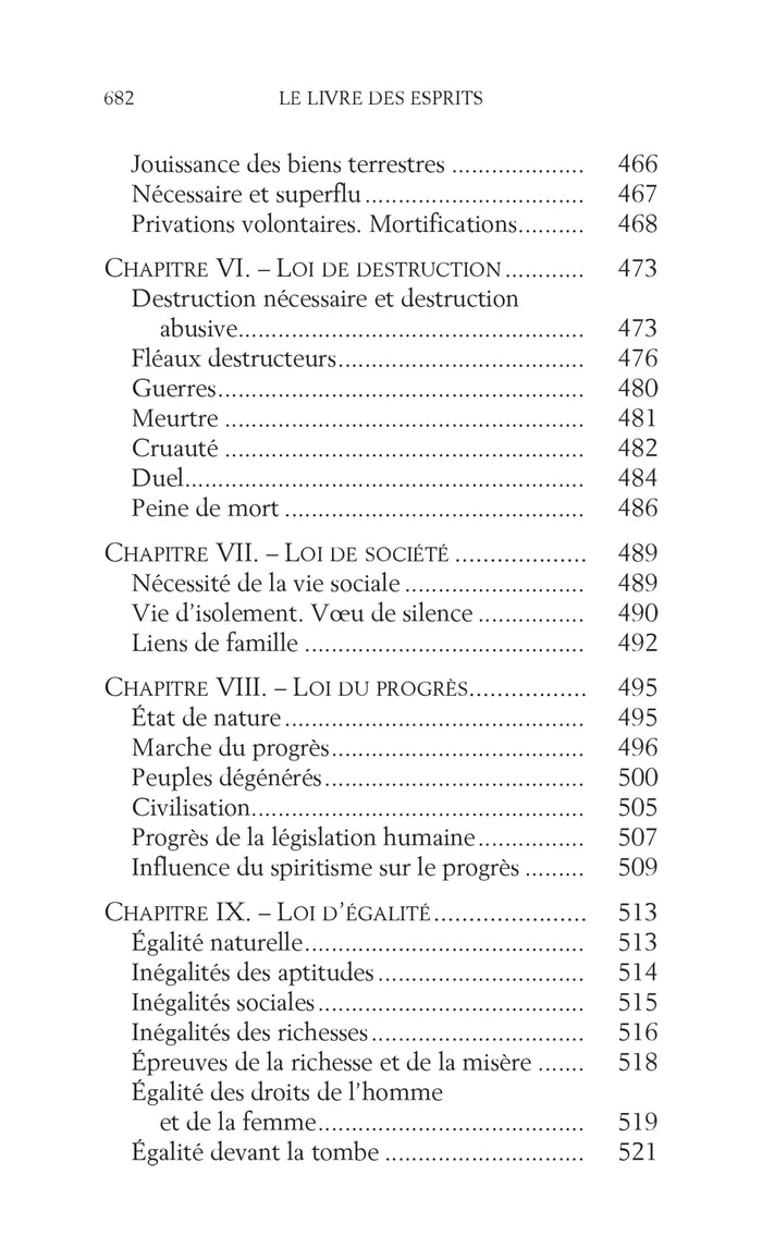 Le livre des esprits