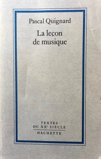 La leçon de musique