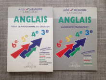 Anglais / tout le programme du college