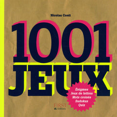 1001 JEUX - ENIGMES JEUX LETTR