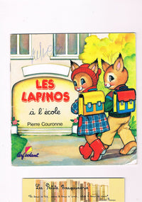 Les lapinos a l'ecole
