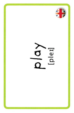 Cartatoto Anglais Niveau 3 Apprendre les verbes courants