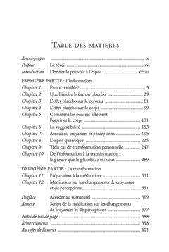 Le placebo, c'est vous ! Comment donner le pouvoir à votre esprit