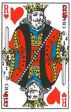 Jeu 54 cartes la Gauloise Boîte carton