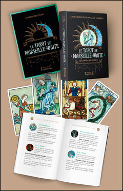 Le tarot de Marseille Waite - Bilingue français/anglais - Coffret