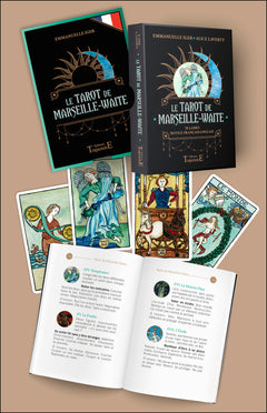 Le tarot de Marseille Waite - Bilingue français/anglais - Coffret