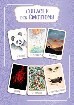 L'oracle des émotions - Le livre + 45 cartes - Coffret