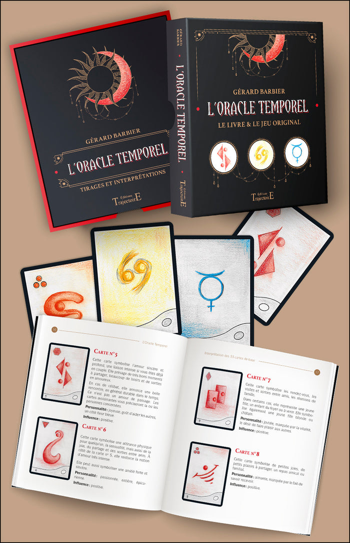 L'oracle temporel - le livre & le jeu original - coffret