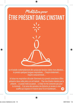 Méditations guidées - 50 méditations, relaxations, visualisations à lire ou écouter - Coffret